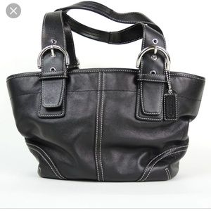 Coach soho bag leather